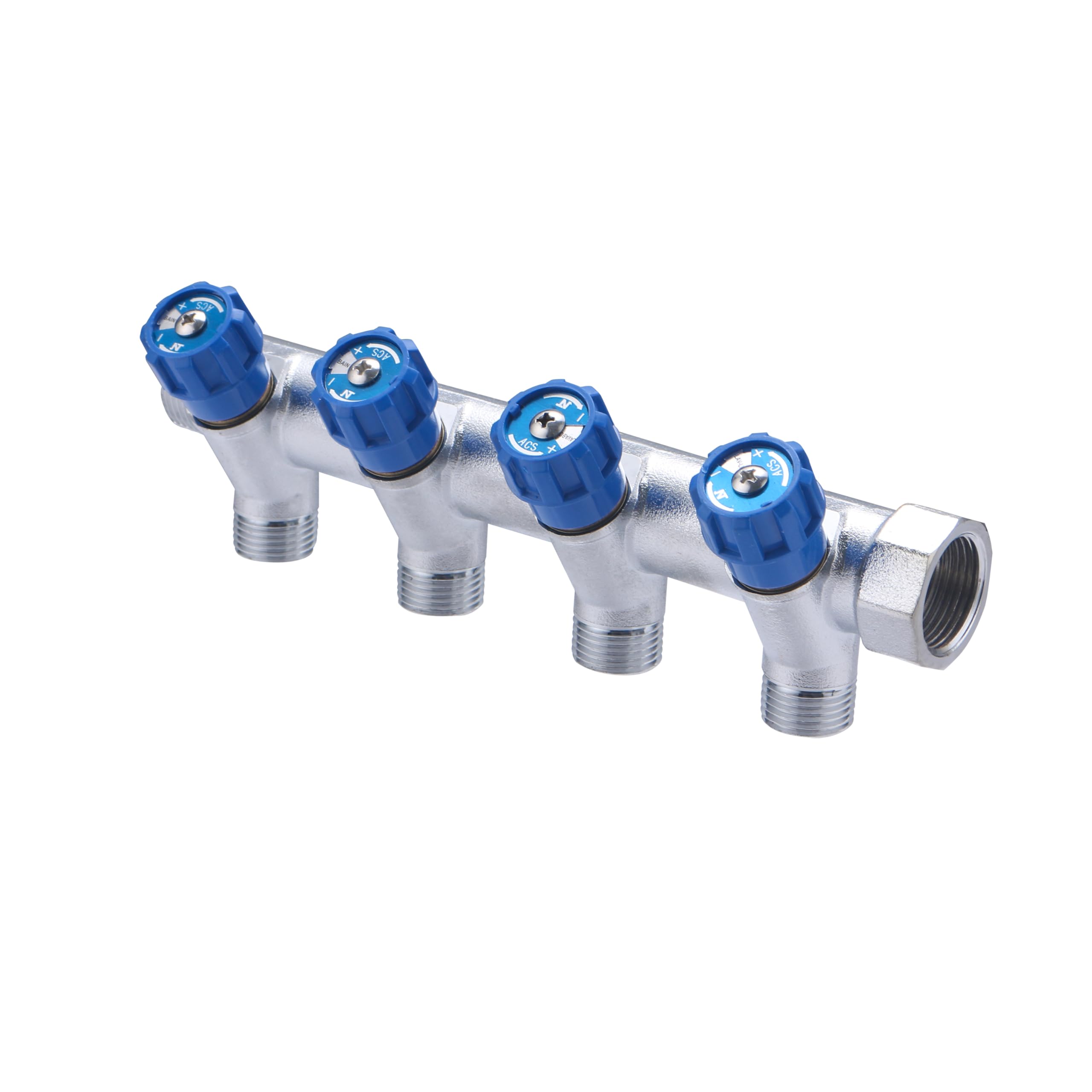 Collettore Idraulico 3/4-3 Uscite - In Ottone Per Acqua Potabile - Foto 6