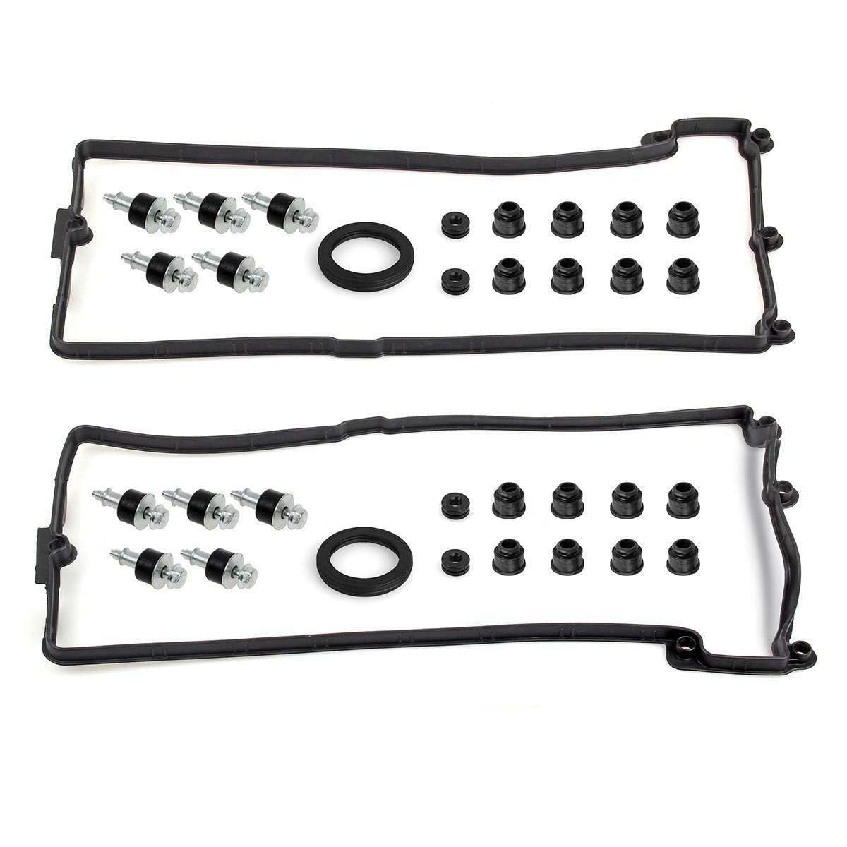 Amazon.com: Ensun Engine Valve Cover Gasket Set Left & Right  