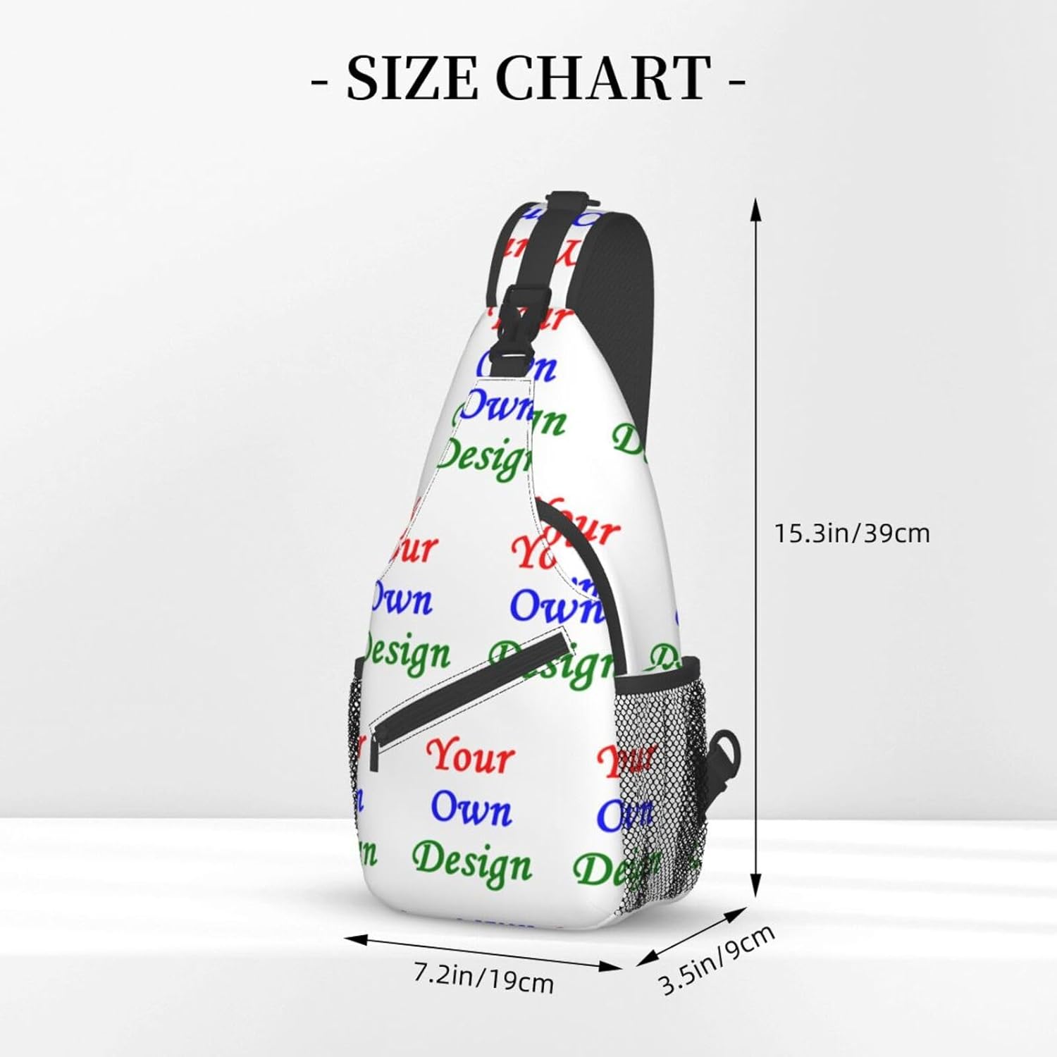 Custom Sling Bag Hiking Daypacks Personalized Crossbody Bags Chest Bag Sports Bag Customized Casual Travel Bag For Men Women