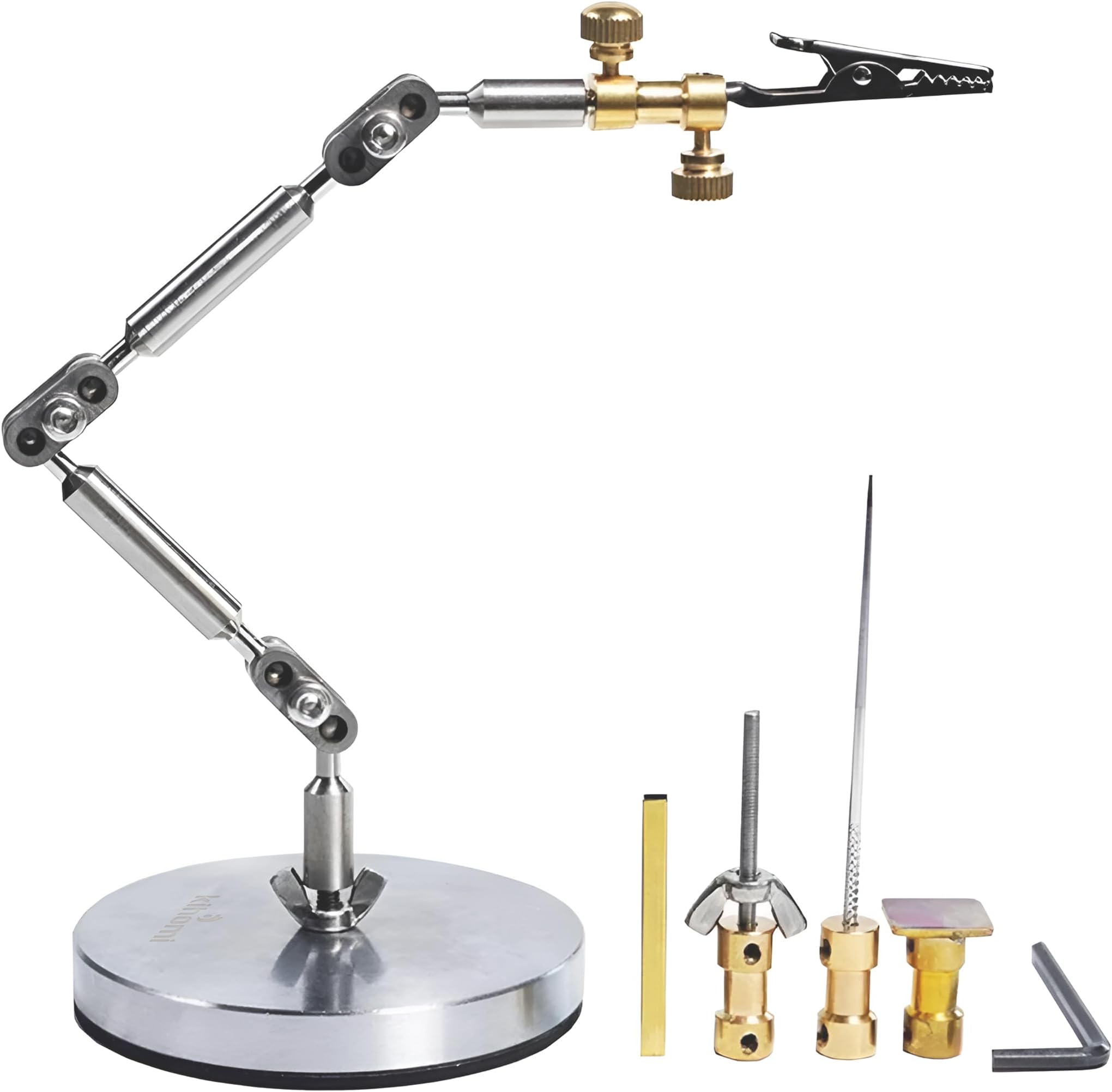 Stop Motion Rig – Complete Armature Kit for Animation, Stainless Steel Rig Arm, 5 Connectors for Pose Control, Studio Rig for Clay & Puppet Figures, Load Capacity 180g