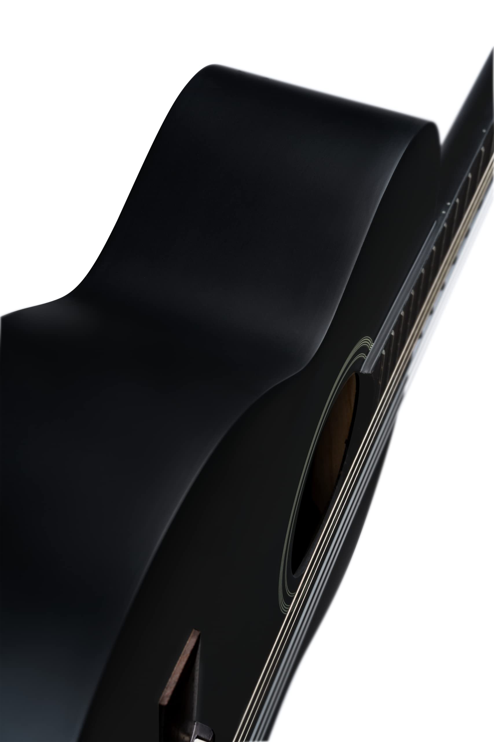 Ortega Guitars 3/4 Konzert Gitarre – Student Series – Fichte, Katalpa, Schwarz (RST5M-3/4BK)