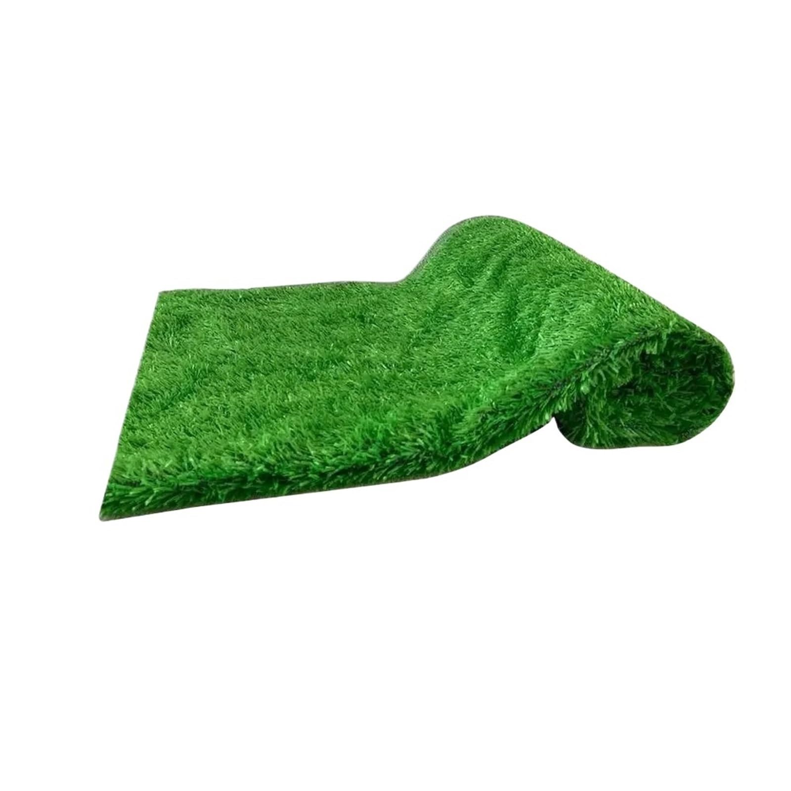 Erba Sintetica per Esterno Prato Artificiale Multiuso Erba Finta Giardino Fai da Te Simulazione Muschio Prati Tappetini Paesaggio Decorazioni for Il Pavimento della casa Interni/Esterni(1x2m)