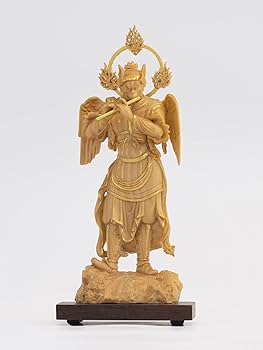 木製  仏像  置物 Amazon｜不動明王 仏像 木彫り 仏壇 置物 桧木製 守り本尊 酉年