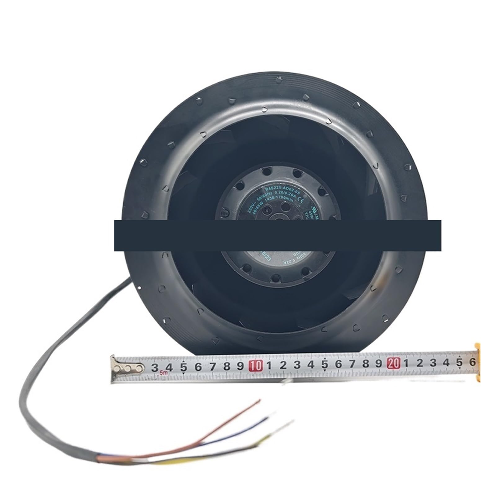OSHZIKJII R4S225-AD02-05 230V 50/60Hz 0.20A cooling fan
