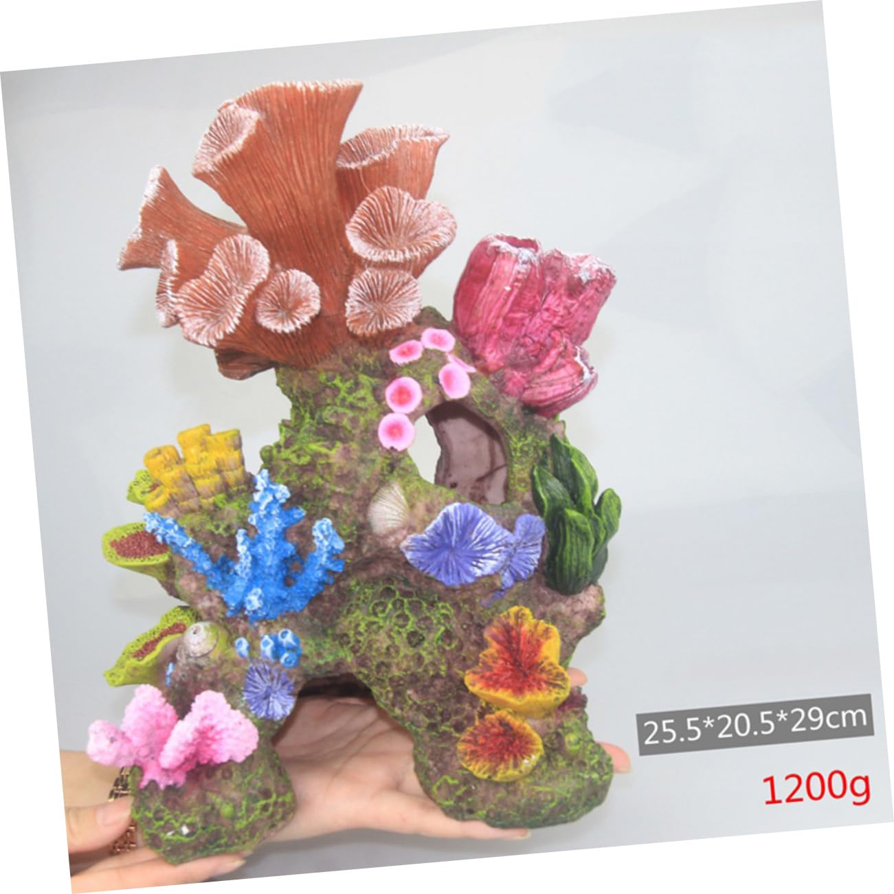 BESPORTBLE Adorno Paisajístico Acuario Rocalla Artificial Decoración Acuario Decorativa Adorno Pecera