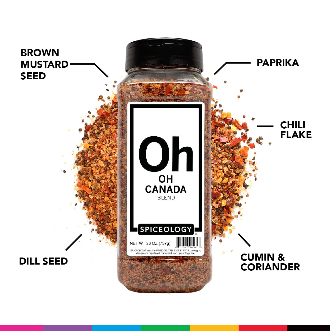 Spiceology - Oh Canada Steak Seasoning - All-Purpose BBQ Rubs, Spice Blends and Seasonings - Use on: Chicken, Pork, Steak, Bacon, Lamb, Burgers, and Meatloaf - 26 oz - Image 4