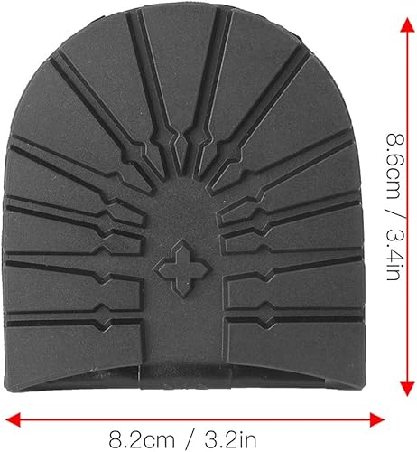 Miniatura 2 de TOPINCN Botas antideslizantes de goma antideslizante, suela protectora para zapatos, puños y botas en la parte inferior, protectores de suela de