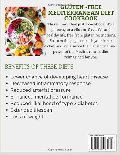 Independently Published Kinney, Sylvia The Complete Gluten-Free Mediterranean Diet Cookbook: 1800 Days Of Easy thumb #1