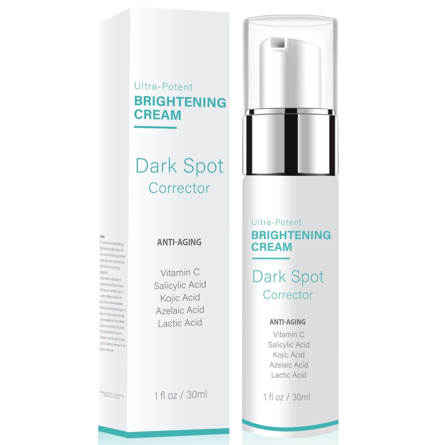 Dark Spot Corrector Remover for Face and Body, Reduces & Fades Spots- Formulated with Arbutin & Niacinamide
