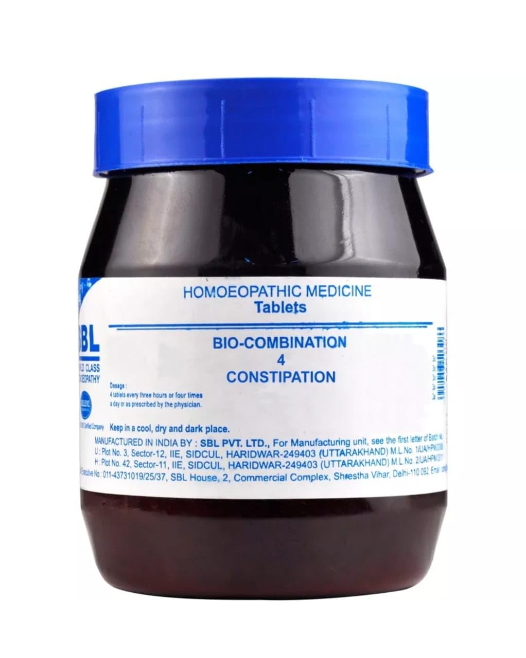 - Bio-Combination 4 for Constipation, 550GM | HEALTHOFY