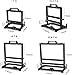 PC Creative Assembly Frame Test Bench，Open Air Frame Case, DIY Computer Motherboard Case Rack, ITX ATX MATX/EATX Open Aluminum Frame Chassis (ITX)