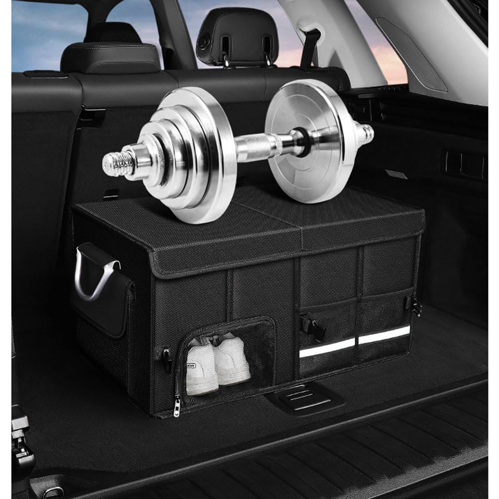 Kofferbak Organizer voor BMW i4 (G26 2021-2025 2026), 60x40cm Stevig en Elastisch Bagagenet, Houdt Boodschappen en Losse Voorwerpen Veilig op hun Plaats,double layer