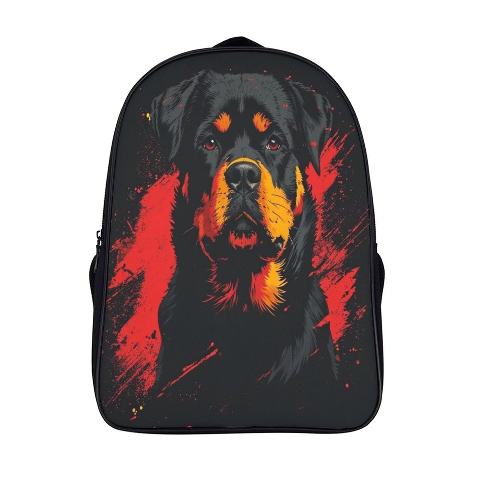 Regalos para niñas niños mochila Rottweiler escolar espaciosa e impermeable de 40cm 7