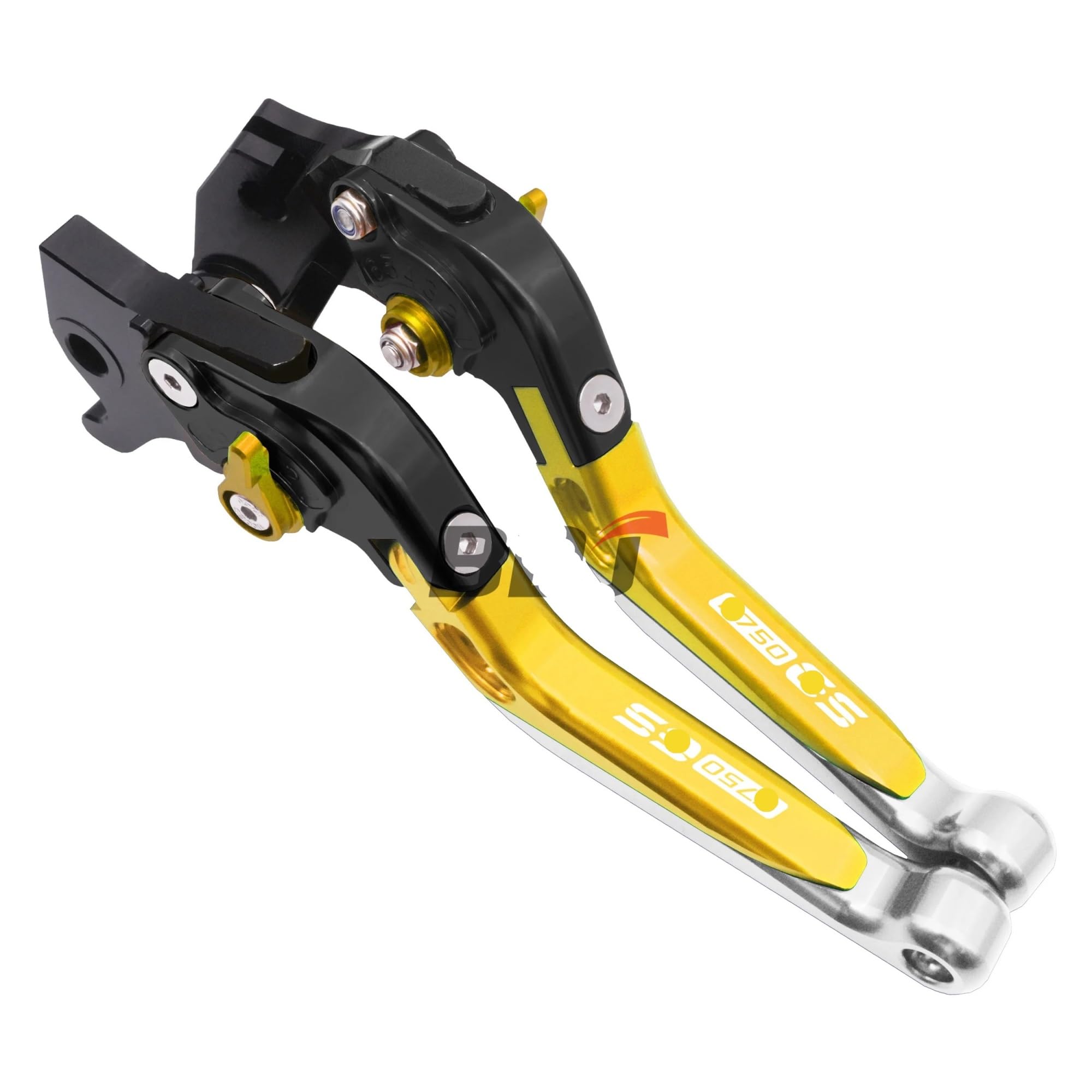 Dagmara Bk Gd Sr-Gd Brake Clutch Lever Set Motorcycle Adjustable Folding For F750 Gs 2018-2022 2021