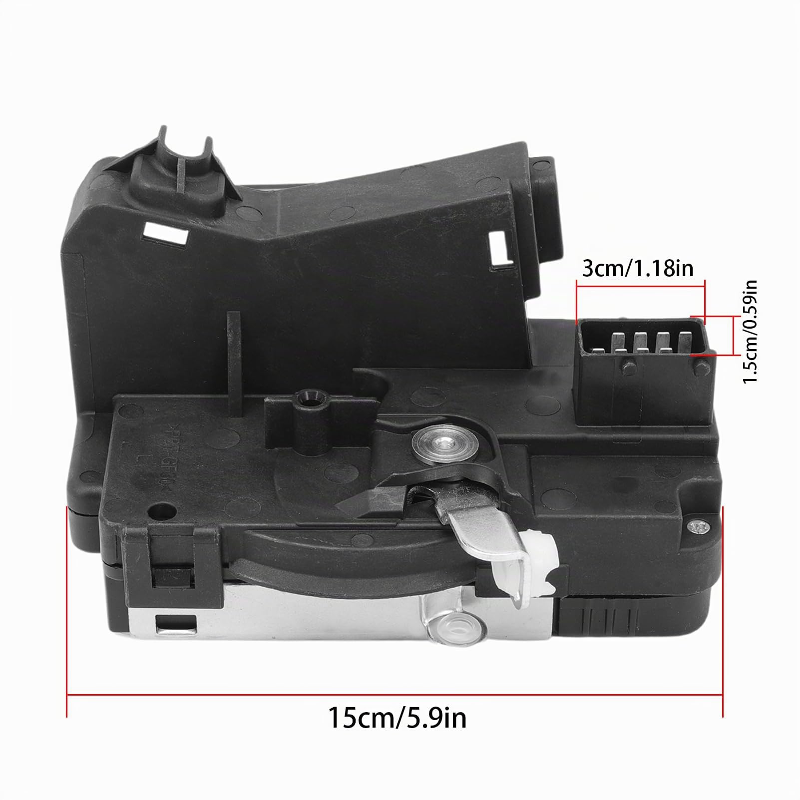 Serratura anteriore sinistra 13203899 per Corsa C 2000 – 2012 Meriva A 2003 – 2010 – Serratura a 8 poli anteriore sinistra