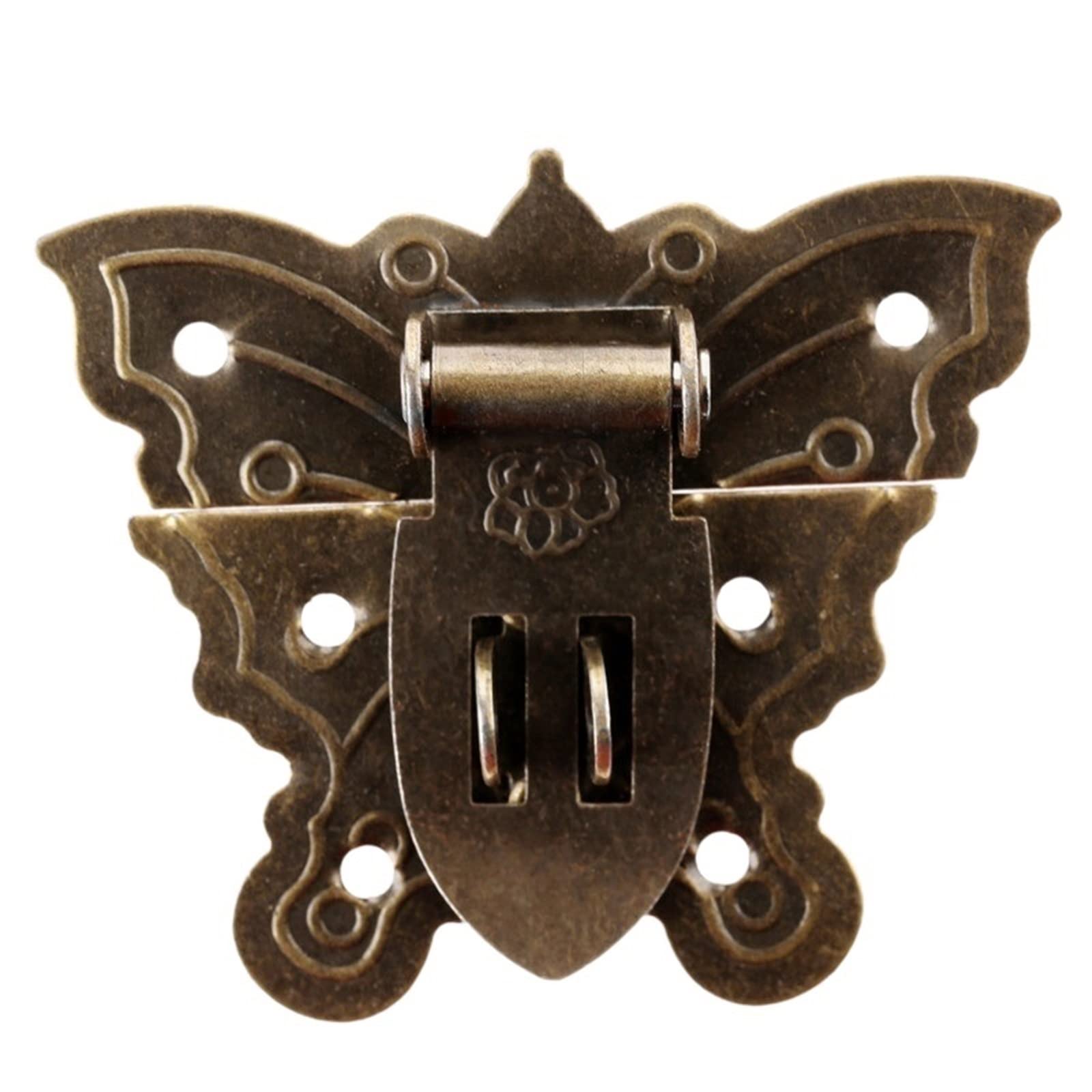 SFJSFIMQ Latch Lock Small Box Hardware Latch Decorative Gift Wine Box Wood Suitcase Toggle Latch Drawers Buckle Wholesales