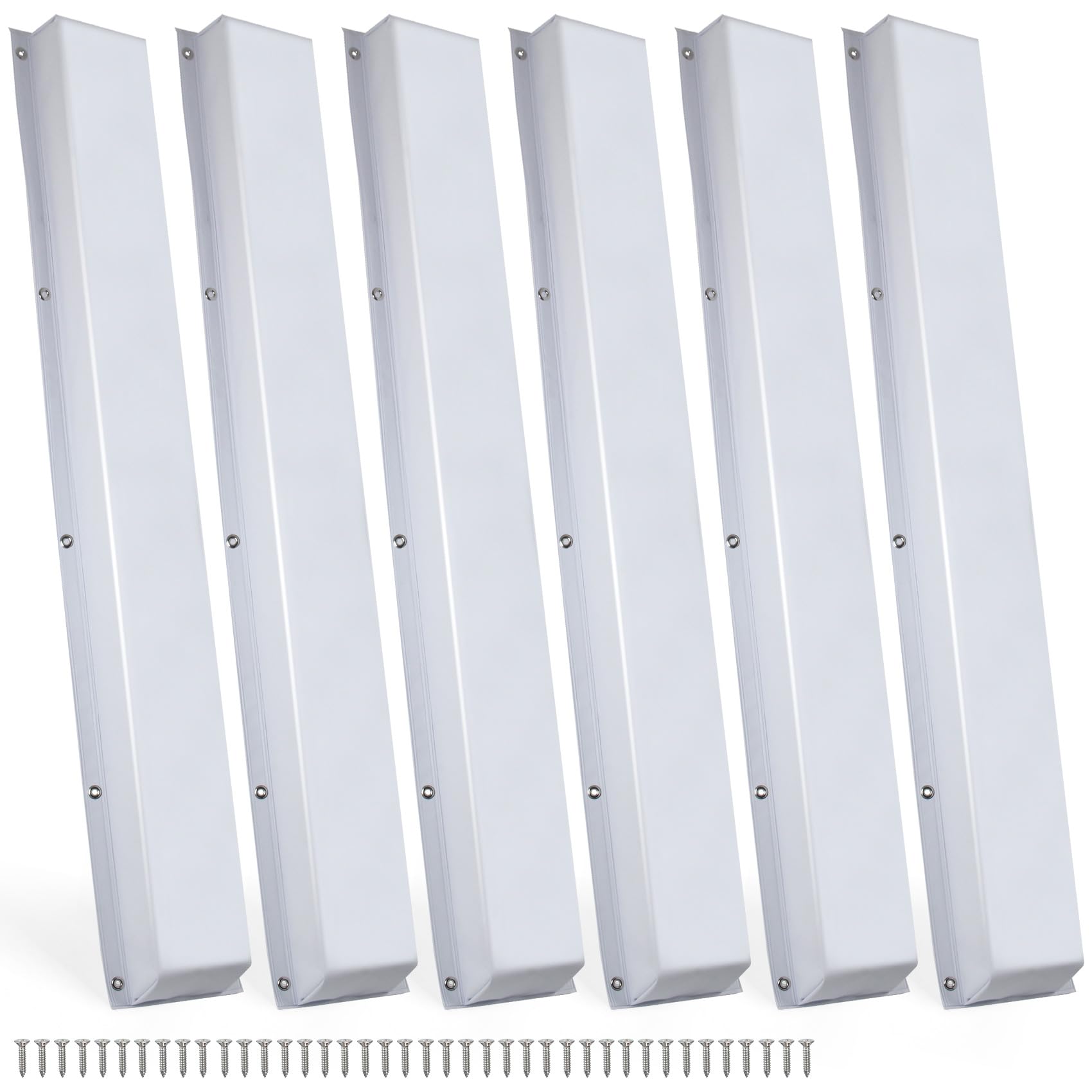 ORLANG 36"/48"/59"/72" Dock Bumpers,Dock Fenders with Stainless Steel Screws,Boat Dock Bumpers,Dock Post Bumper for Docking Edges, Piling, Vertical Poles, Horizontal Decks or Piers(Multiple Colors)