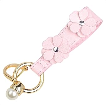 Gold ring Women Fingerprint Resistant keychain