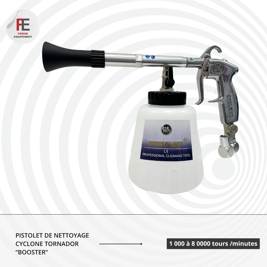 Pistola de Limpieza Cyclone Super Turbo Booster