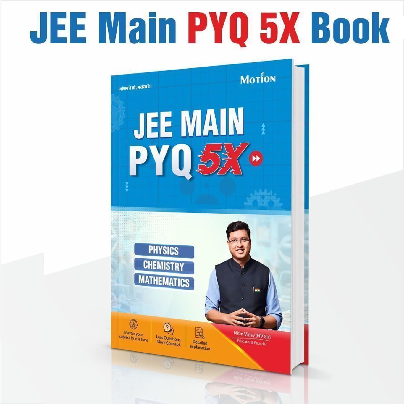 JEE Main 2026 PYQ 5X By Motion || 2500+ Important, handpicked previous
