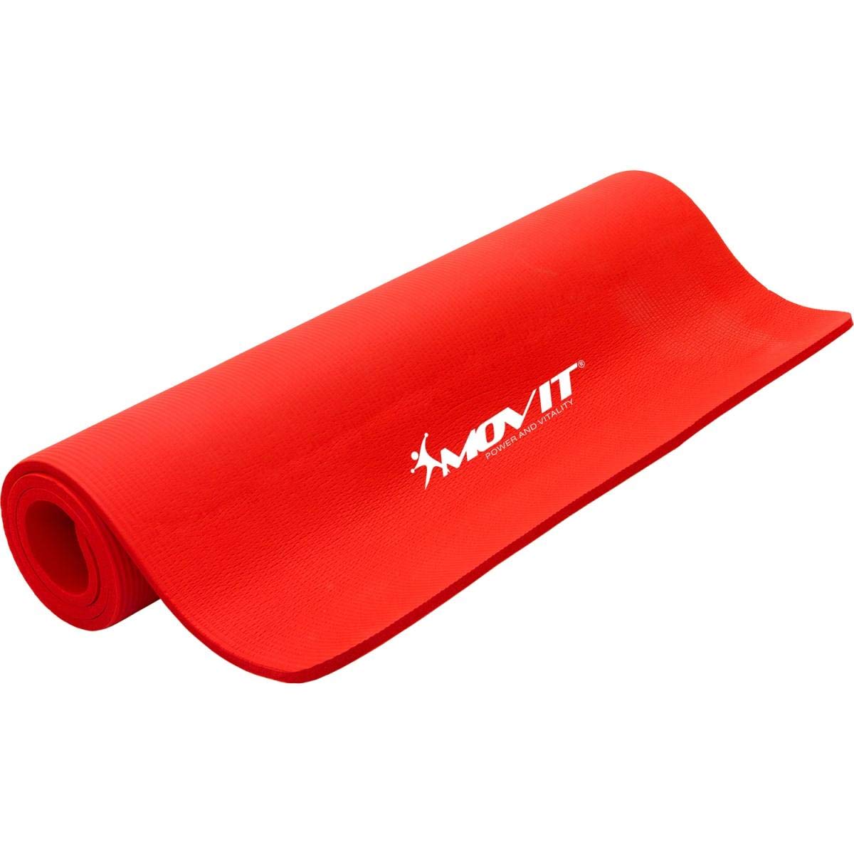 MOVIT Tappetino da Yoga - Pieghevole, Antiscivolo, da Viaggio/Casa, Lavabile, Spessore 15/10mm, Colore e Dimensione a Scelta - Tappeto Palestra, Materassino da Fitness, Pilates, Ginnastica, Yoga Mat