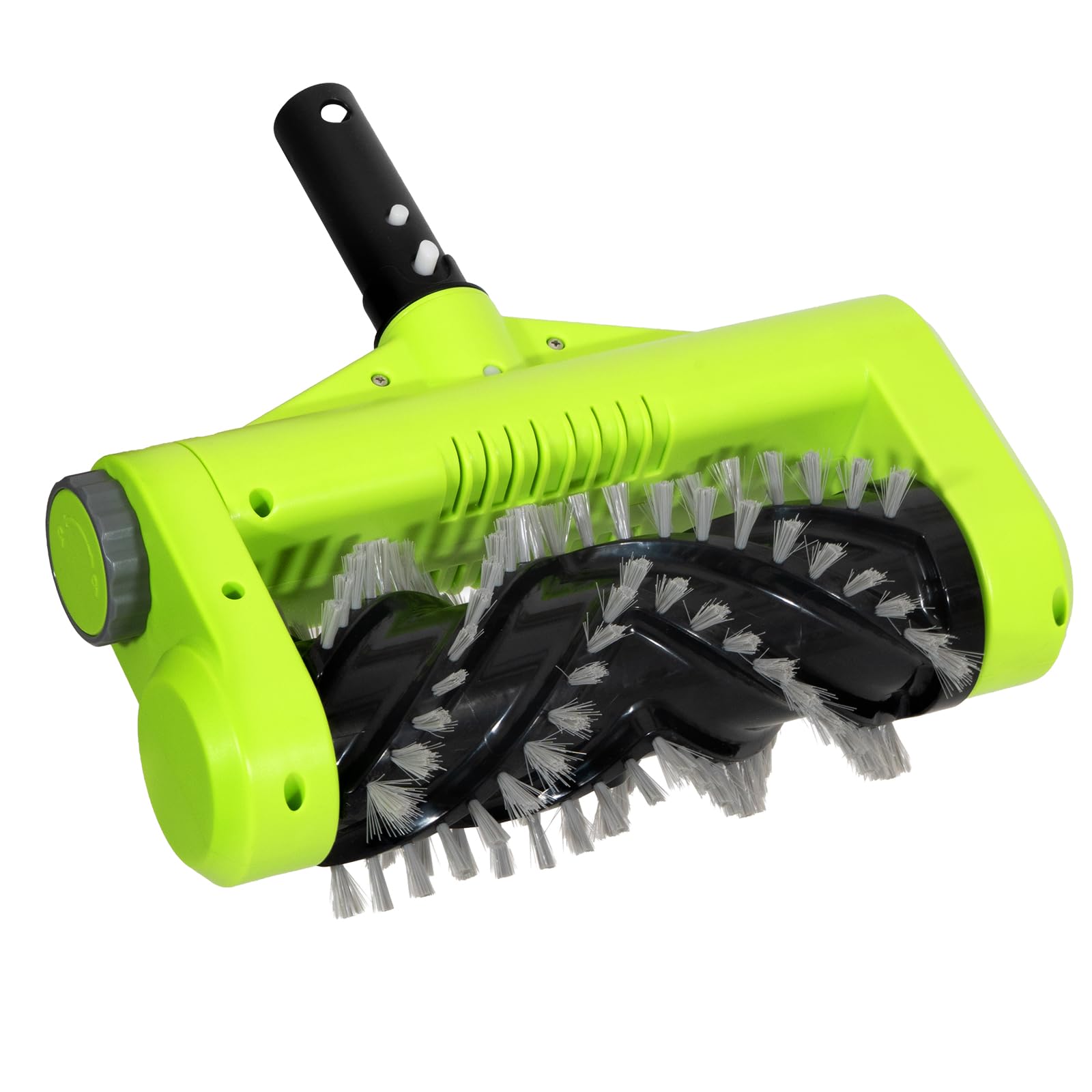Sepetrel Handheld Electric Pool Brush Head for Cleaning Walls Portable Rechargeable Cordless Inground Above Ground Swimming Pool Scrub