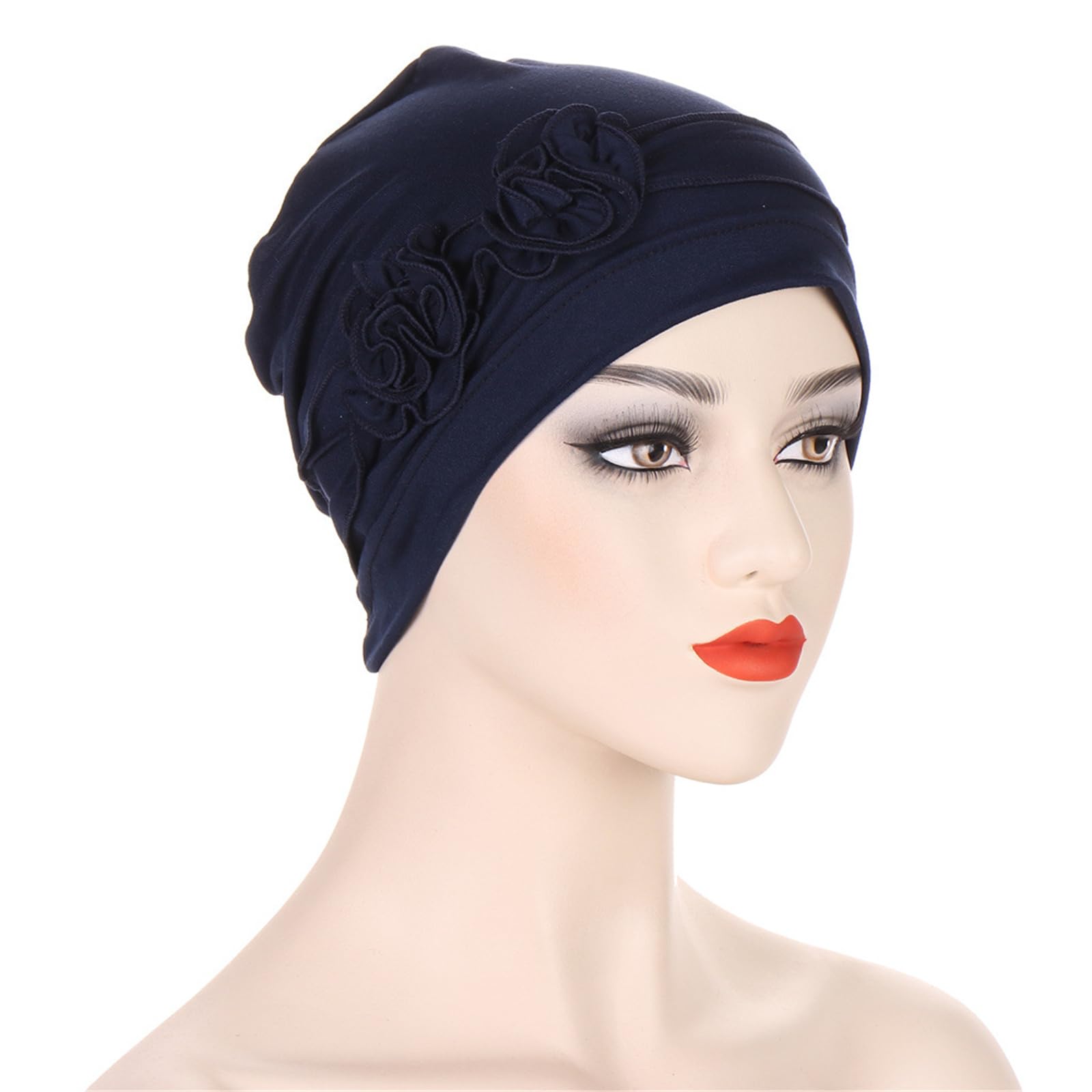 MICFENY Women Headwrap Headwear Hat Hair Scarf Perfect for Festivals and Celebrations Breathable Head Cover Headscarf