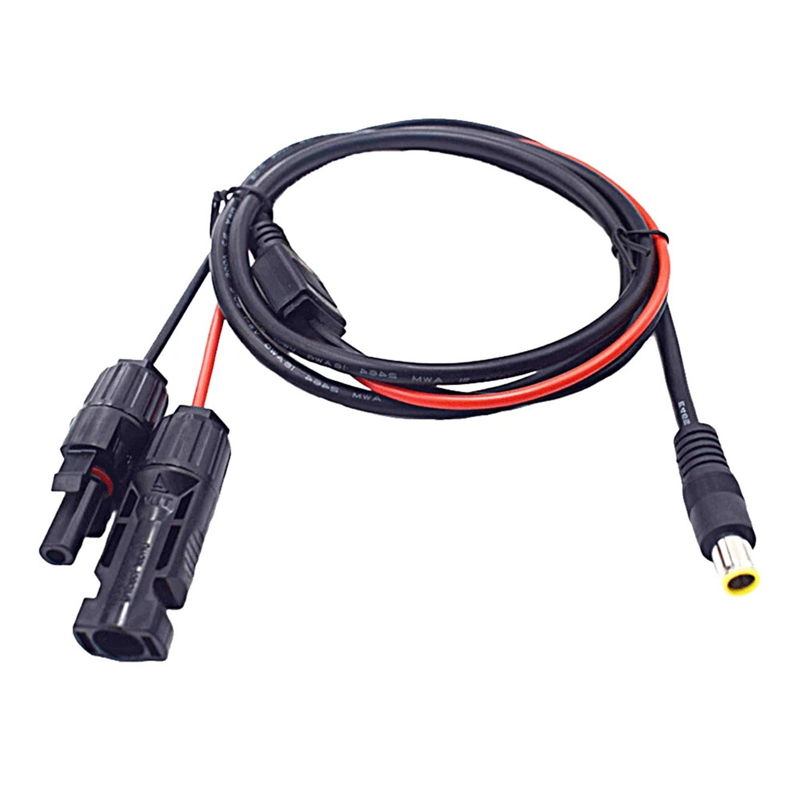 DC7909 DC8.0 Enchufe a conector solar Mc-4 Conversión Células Solares Almacenamiento de Energía Cableado de Batería Cables de Sistema Solar Fotovoltaico (1 PCS DC8 a Mc4)