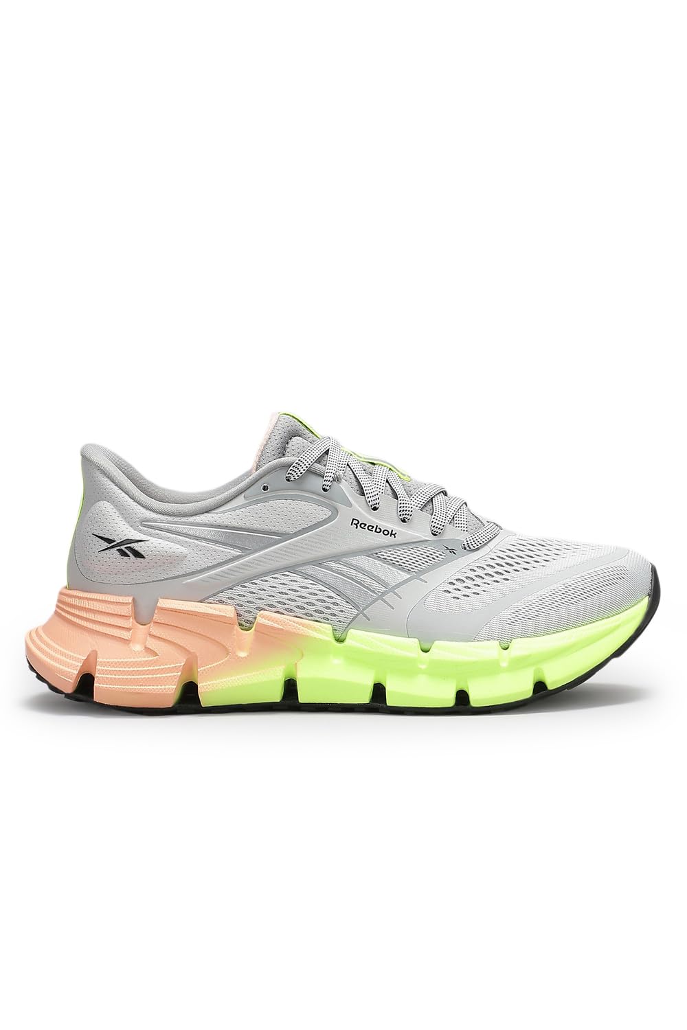 Reebok Women's Floatsig 2 Trainers, Grey/Digital Lime, 40.5 EU