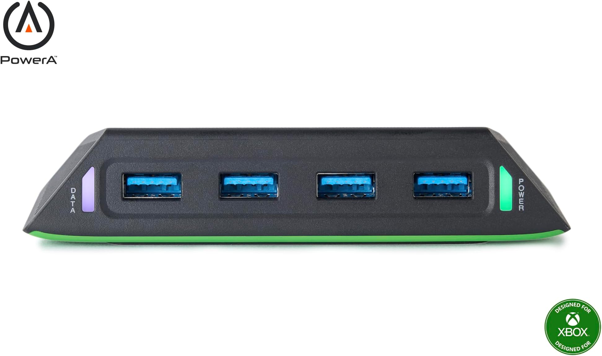 PowerA 4-Port USB 5Gbps Hub for Xbox Series X|S, USB 3.2, AC Powered, Weighted Base, Officially Licensed