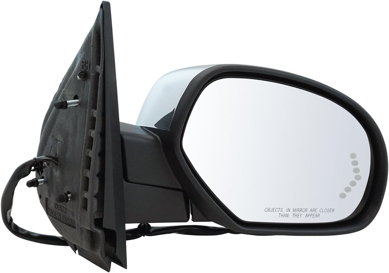 Heated Power Mirror Assembly Set For 1992-2000 Silverado Suburban Sierra Yukon E - Foto 7