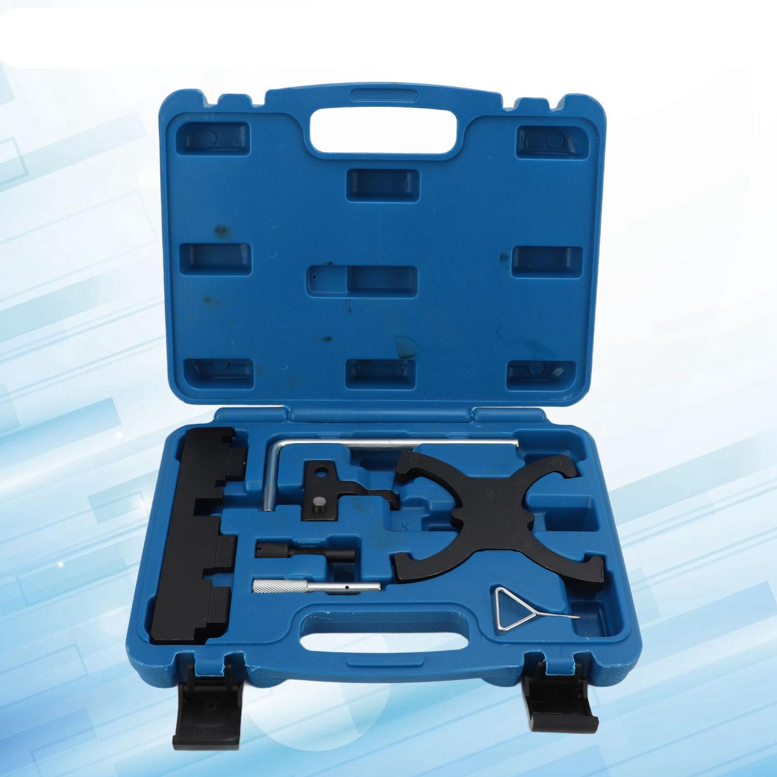 Tbest Kit di Strumenti per la Messa in Fase del Motore, 7 Pezzi/Set Kit di Strumenti per la Messa in Fase Dell'albero a Camme del Motore per 1.6 EcoBoost Duratech 1.5L 1.6L Engine