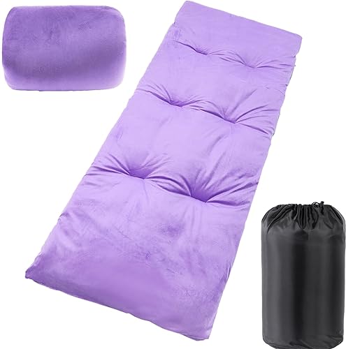 Miniatura 1 de Folding Camping Cot Pad - Portable & Comfortable Outdoor Sleeping Mat with Elastic Strap, Lightweight Waterproof Bottom Mattress Pad