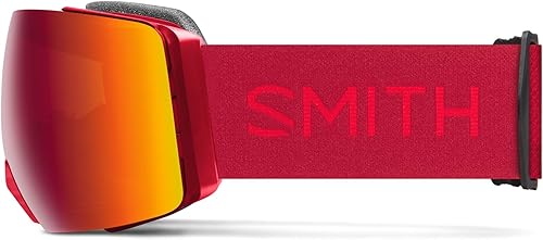 Miniatura 2 de Smith Gafas unisex IO MAG XL para deportes de nieve - Marco carmesí  Lente espejo rojo sol ChromaPop + lente de repuesto para poca luz