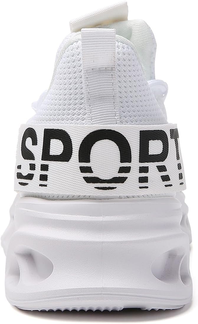 TSIODFO Men's Slip On Sneakers Tennis Walking Shoes - Image 4