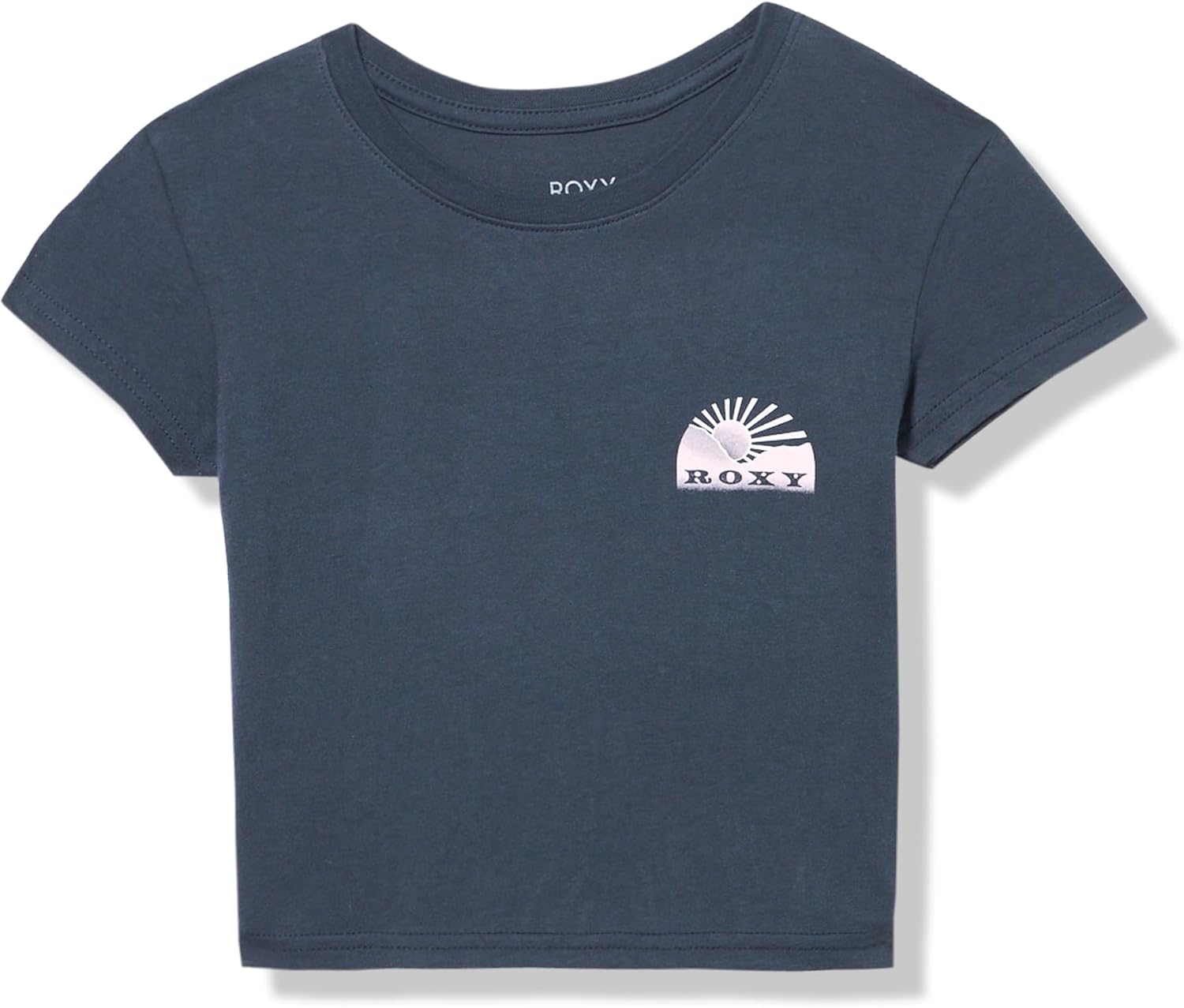 Roxy Womens Boyfriend Crew T-Shirt 5 Naval Academy Get Lost Moment 242