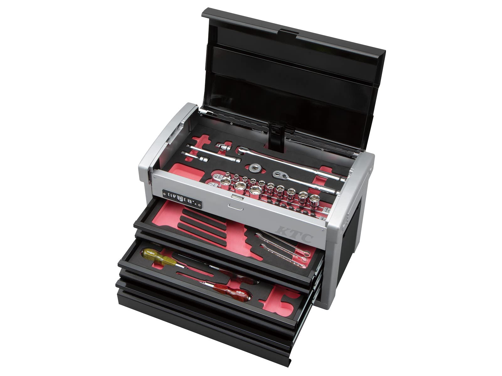 KTC 工具セット 2025SKセール限定品】12.7sq.スタンダードセット[60点]（3段3