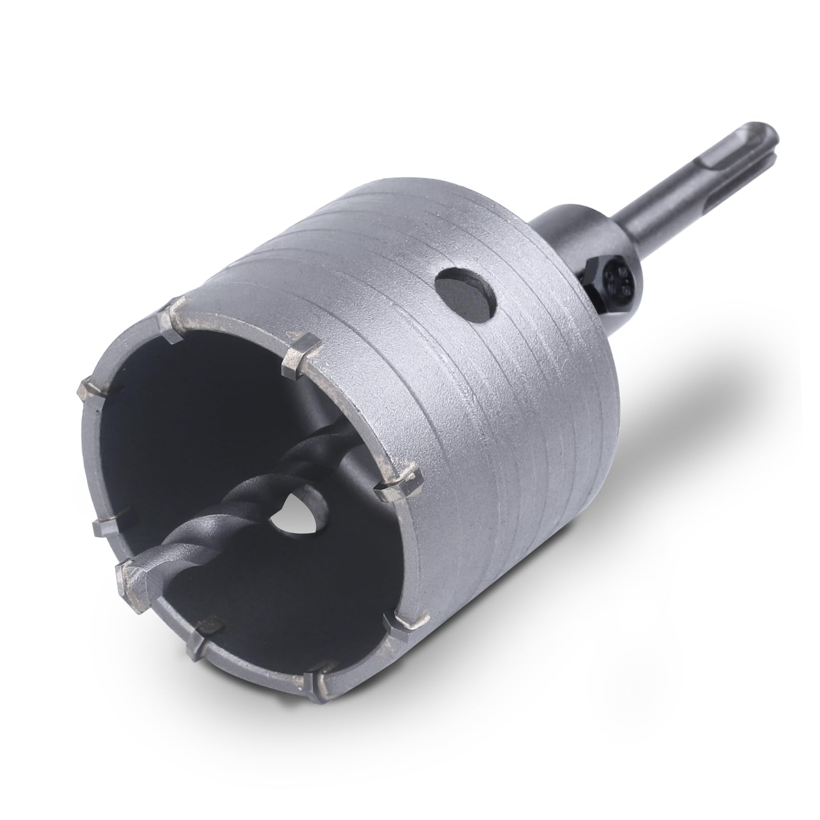 MAXAZTEX SDS Plus Bohrkrone 68 mm – Dosenbohrer für Steckdosen – Hammerschlagfest – verstärkte Bauart mit Zentrierbohrer – geeignet für Mauerwerk & Beton