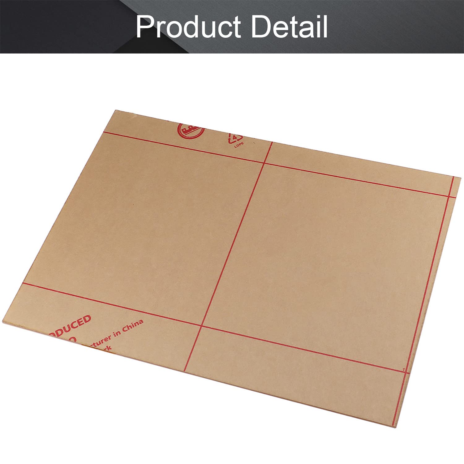 Clear Acrylic Sheet - 11.69" x 8.27" for Crafts & Decor -4