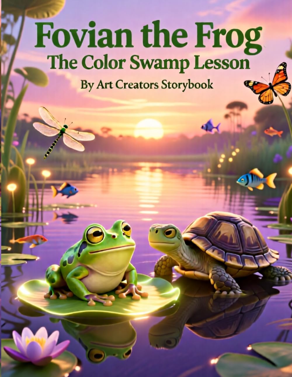 Fovian the Frog The Color Swamp Lesson: A Beautiful Swamp Adventure About Emotional Awareness, Social Impact, and Understanding How Feelings Affect ... the Frog: Social-Emotional Learning Series)