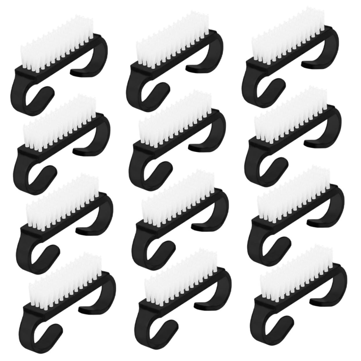 minkissy 12pcs Nail Brush Nail Polish Corrector Facial