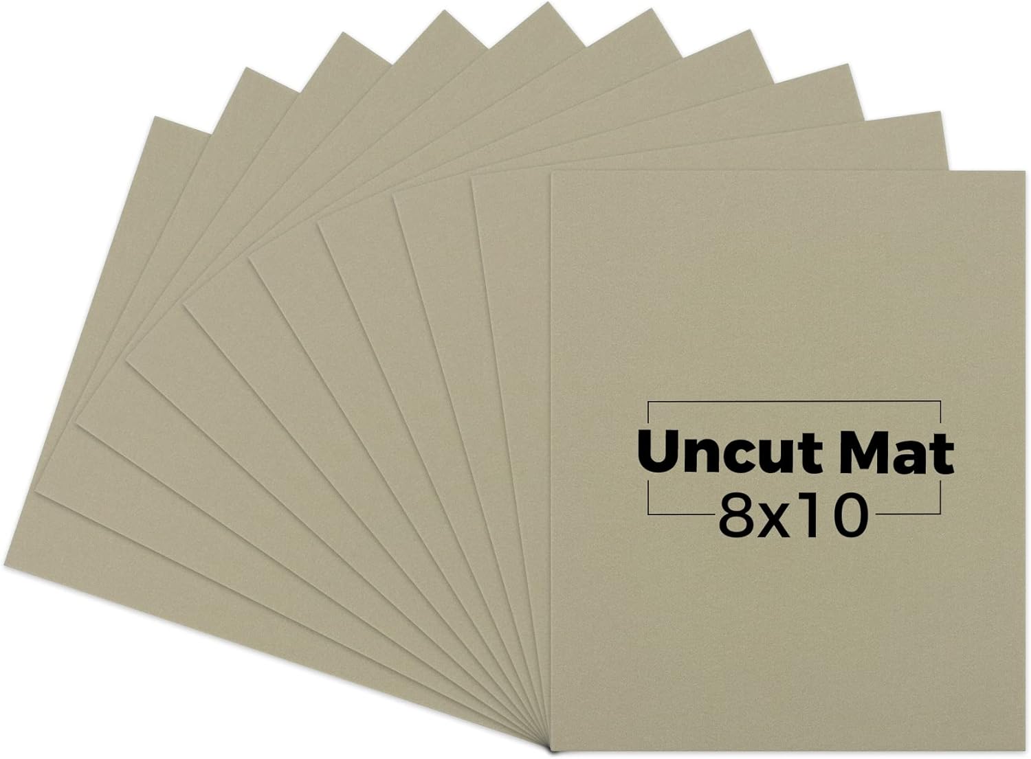 Mat Board Center, 10 Pack 8x10 Picture Backing Boards