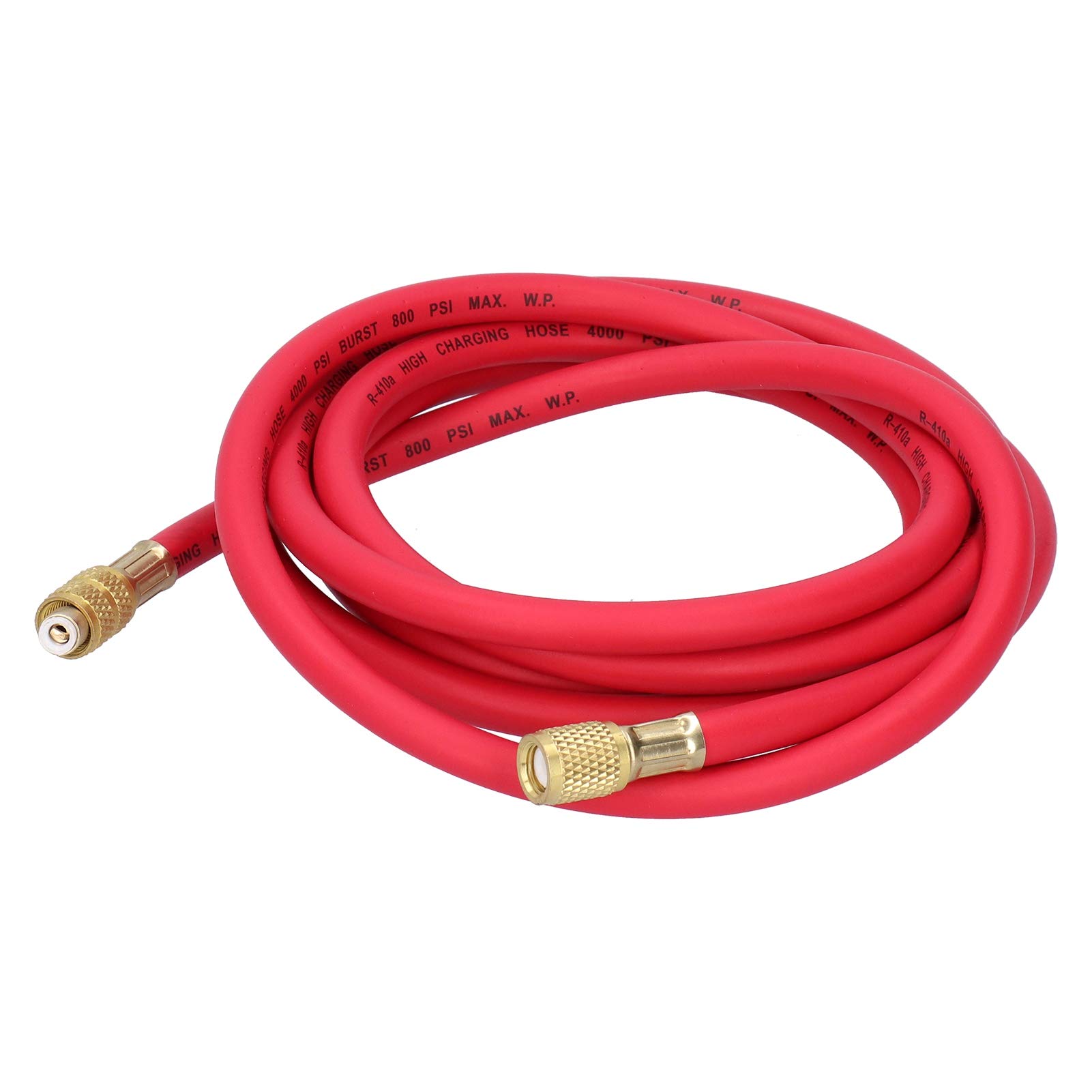 Tubo di ricarica del refrigerante, tubi di ricarica per refrigerante Strumento di riparazione dell'aria condizionata dell'auto per l'aggiunta di fluoruro del tubo(3m for R410)