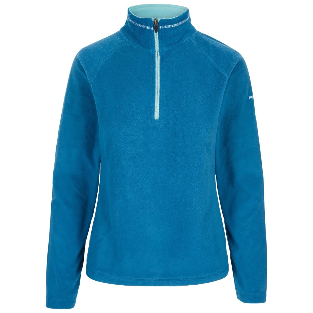 Trespass Womens Fleece Jacket Skylar - Microfleece, Airtrap, 1/2 Zip Neck, Contrast Inner Collar and Trims, Knitted, 100% Polyester