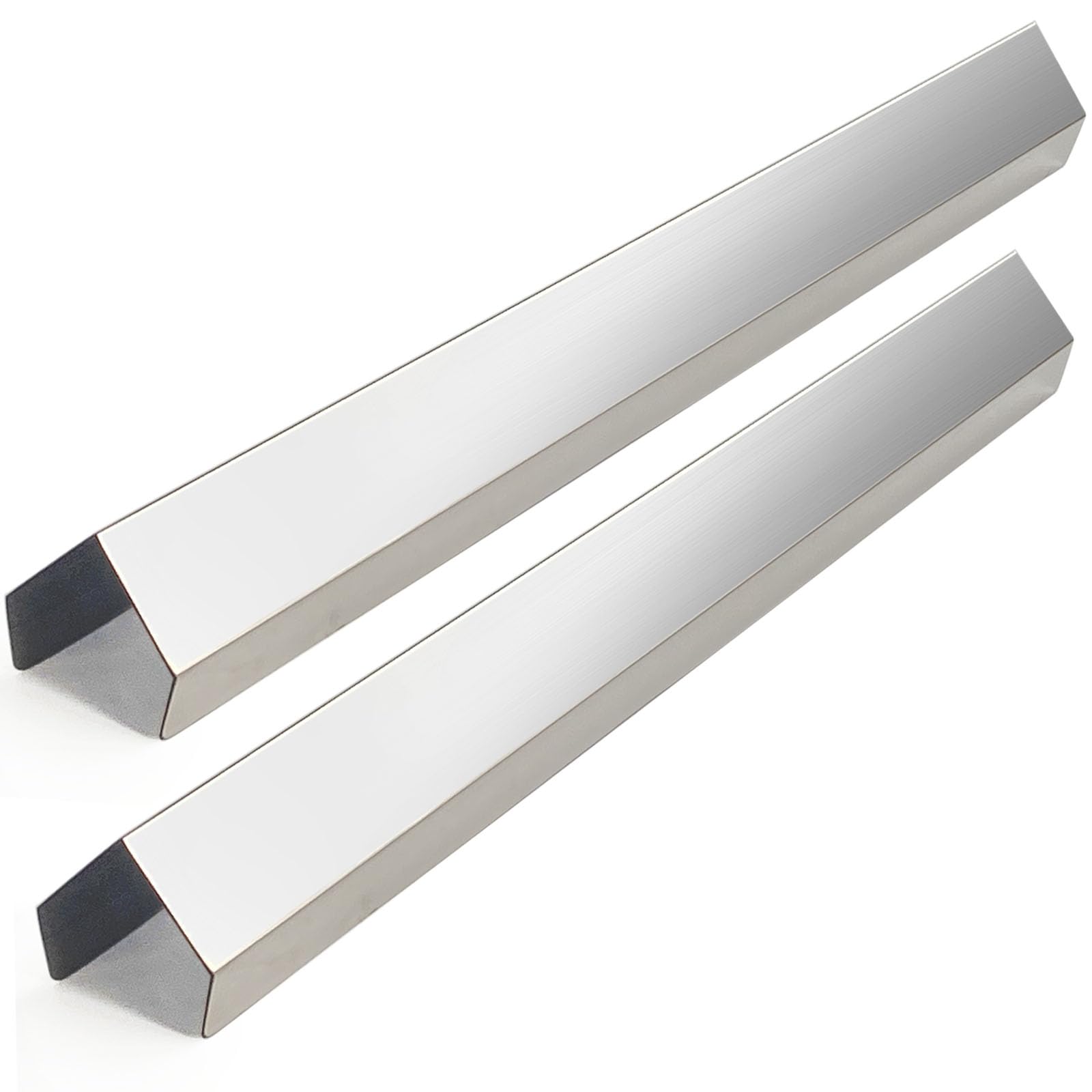 Photo 1 of (Pack of 2) Sunrise Kitchen Supply Stainless Steel Deep Fryer Joining Strip/Connector (23 3/8"L x 2 3/8"W x 2 1/4"H)