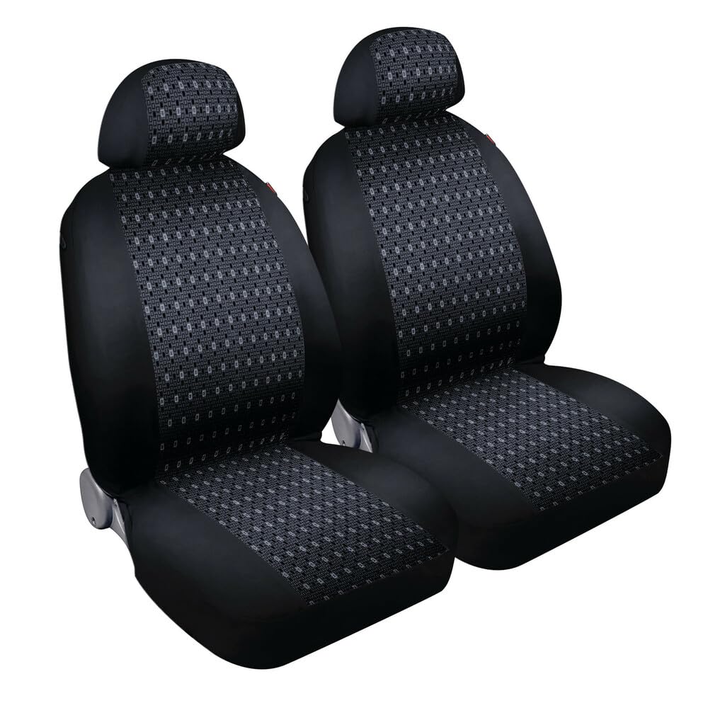 LAMPA 55017 Sitzschonbezug Vorne Polyester Schwarz