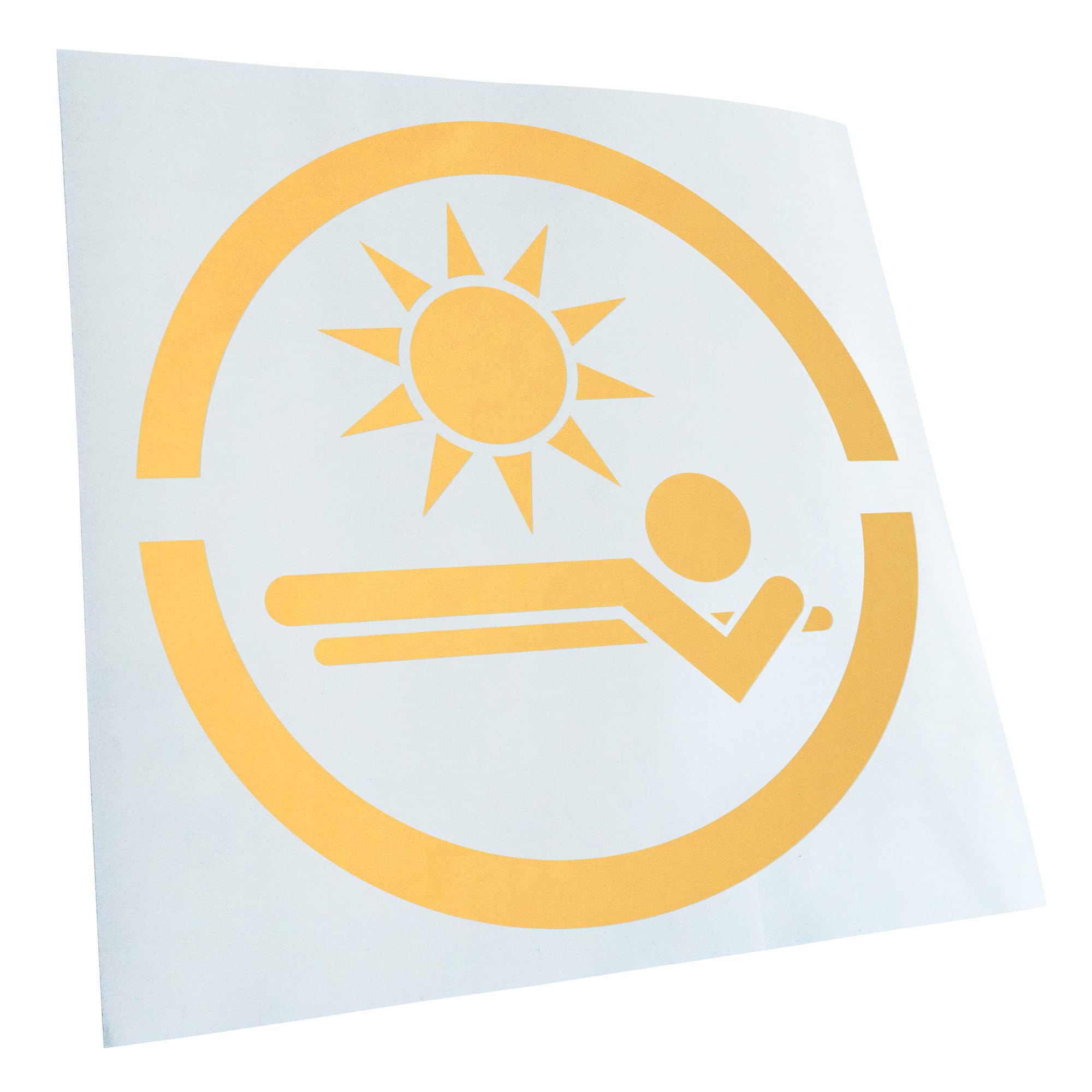 Kiwistar - Car Sticker – Sun Salon Sticker for Car, Laptop, Bike, Truck, Motorcycle, Multicolor, JDM Decal Racing