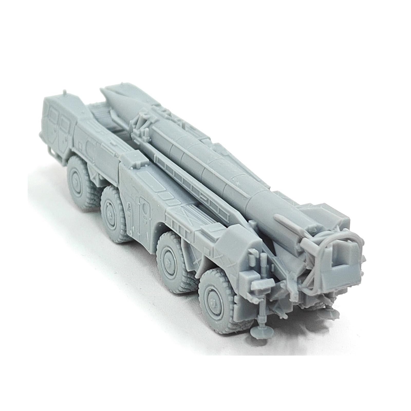 5 Unidades R-17 Elbrus Scud (Lanzador De Misiles Balísticos Tácticos) Escala 1:144 – Modelo 3D De Resina para Montar En Dioramas Militares