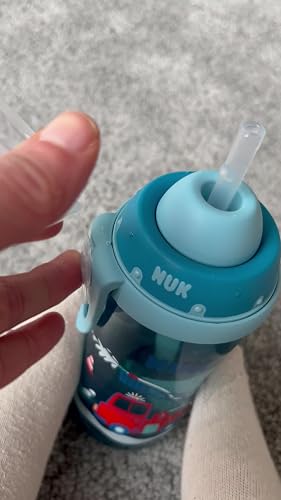 Gourde D'Apprentissage NUK Flexi Cup Avec Paille 300ml - Anti-Fuite Pour Enfants Dès 12 Mois
