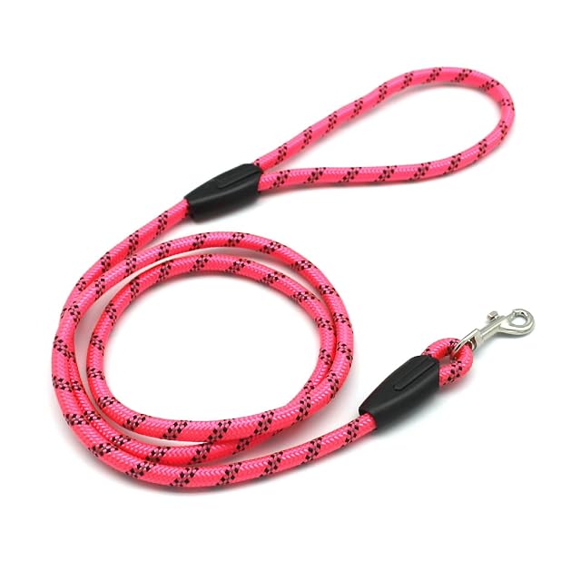 Cuerda de tracción para mascotas, reflectante, correa de nailon para entrenamiento de perros